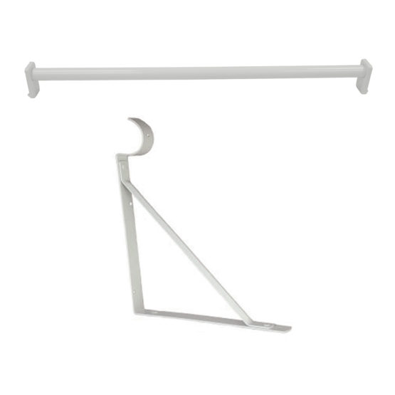 Closet Rod & Closet Rod Support